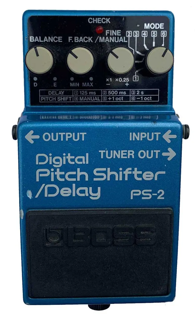 PS-2 Digital Pitch Shifter/Delay by BOSS | Stompbx